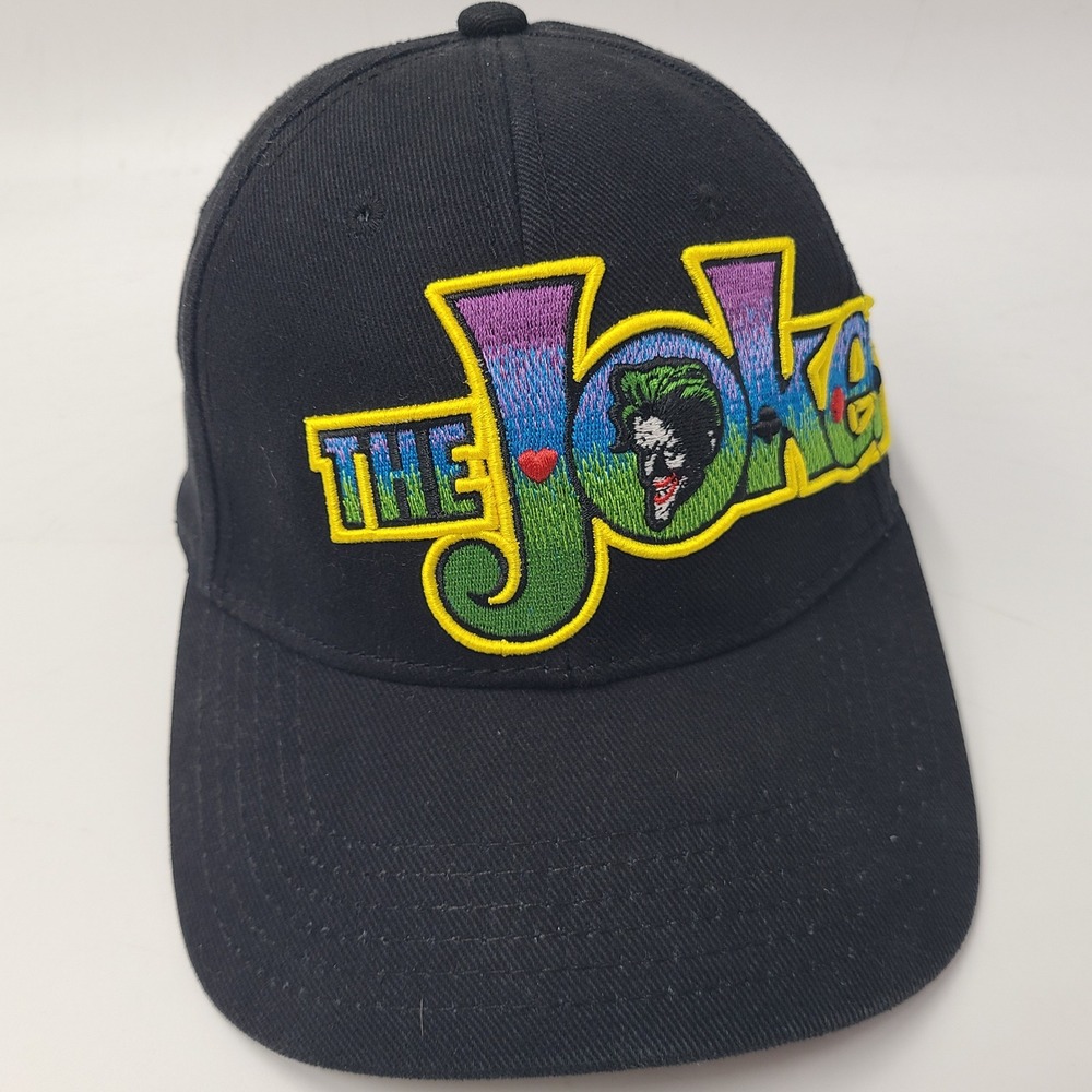 The Joker Hat Snapback DC Comics Black Movie Villain Cartoon Casual Cotton Men - Picture 2 of 13